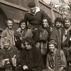 Steven Hartley and the cast of Christopher Columbus: The Discovery