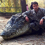 Steven Hartley in RoboCroc